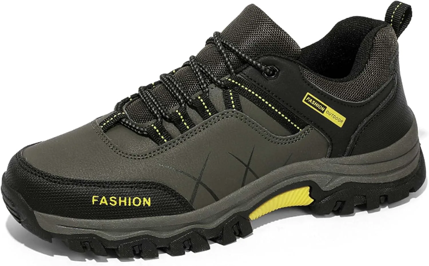 

Туристические ботинки WURMIUHD, шнуровка, противоскользящие, дышащие, зеленый