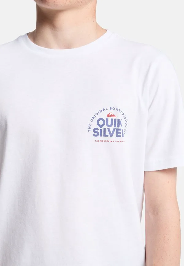 Футболка с принтом "fundamental ride" Quiksilver, Wbb — фото 4