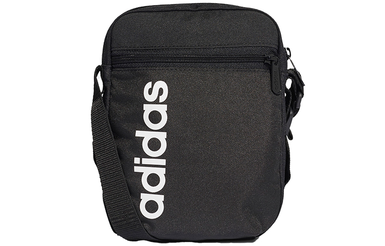 

Adidas Полиэстеровая наплечная сумка унисекс черная, Black