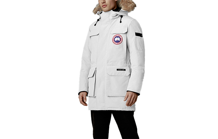 

Canada Goose Пуховик зимний мужской белый