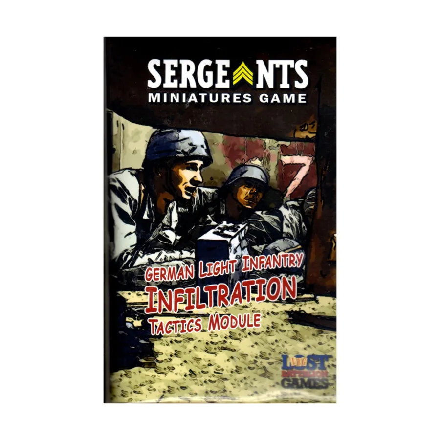 

Легкая пехота – Проникновение, Sergeants Miniatures Game - Germans