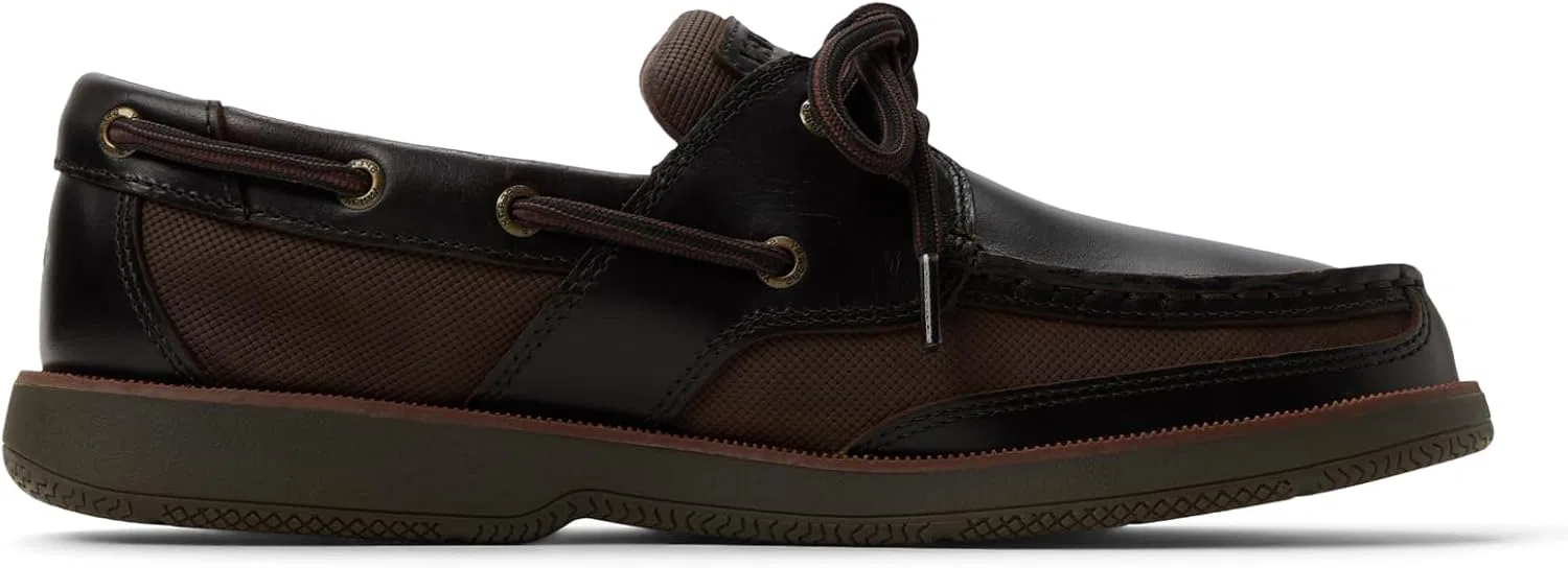 Мужские лоферы от Sperry Surveyor с двумя кожаными туфлями, амаретто — фото 4