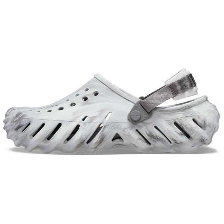 

Crocs Эхо Клог Мраморный Лунный Свет — Лунно-Серый/Мультиколор, цвет Moonlight Gray/Multicolor