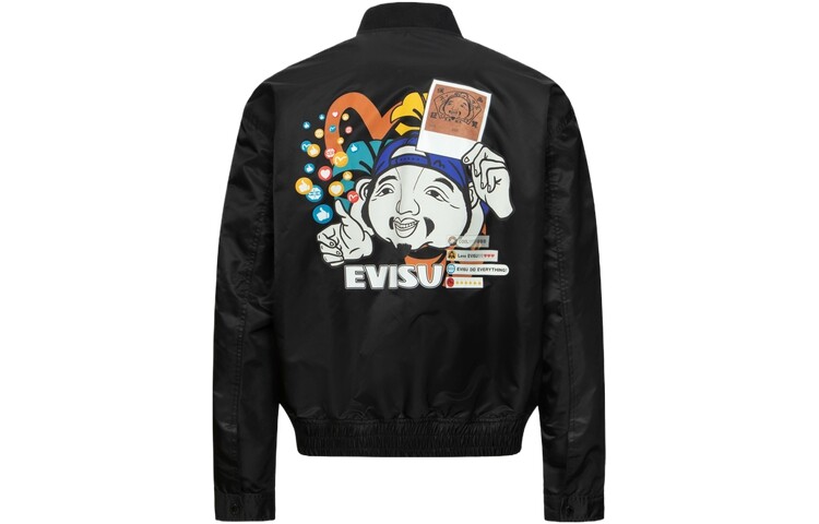 

Куртка мужская черная Evisu, черный