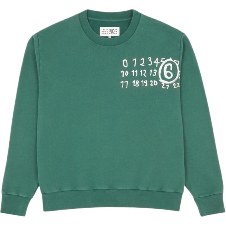

Футболка FW24 женская зеленая MM6 Maison Margiela
