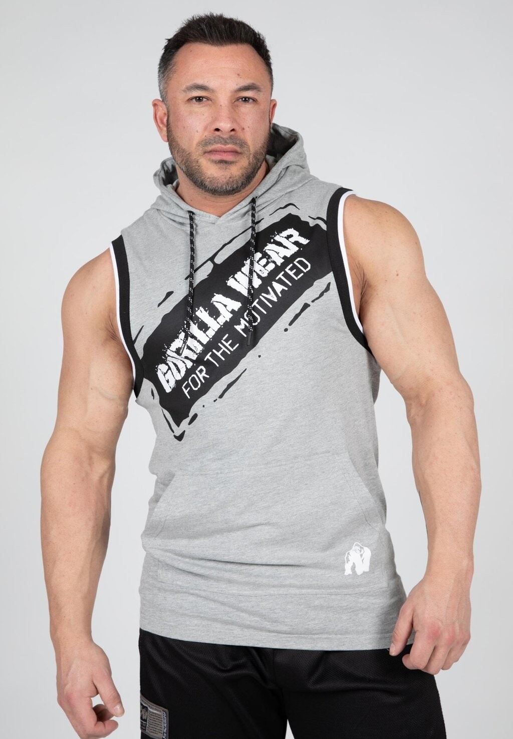 

Топ LORETTO HOODED Gorilla Wear, цвет gray