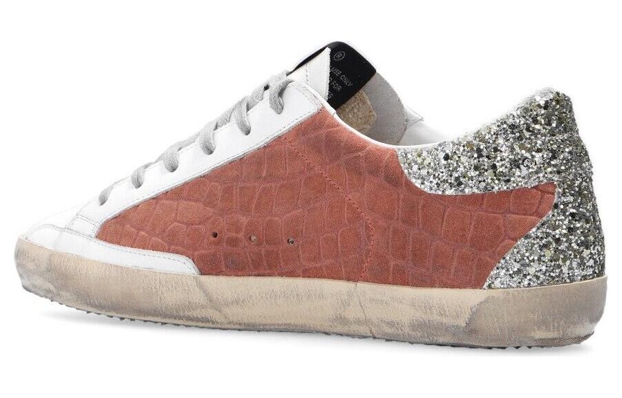 Женские кеды с низким верхом Golden Goose, фиолетовый — фото 3
