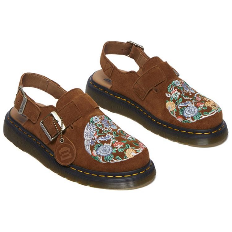 Женская повседневная обувь унисекс коричневого цвета Dr.Martens — фото 3