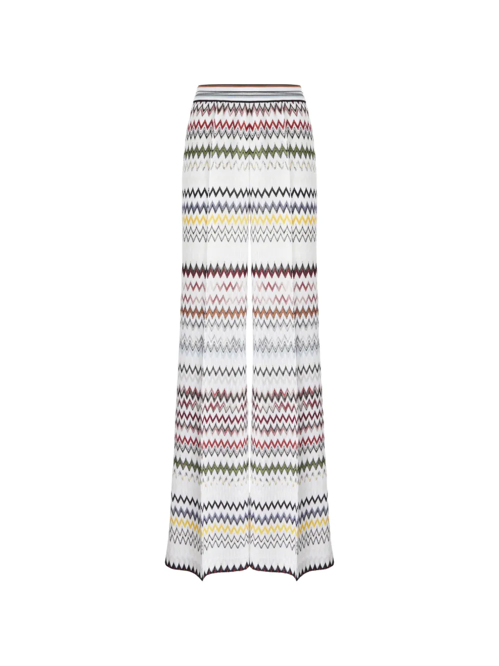 

Брюки с зигзагообразным узором Missoni, белый