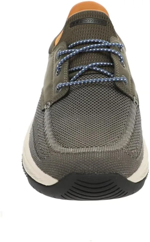 Мужские модные кроссовки Skechers Meroe-Alden, оливковый