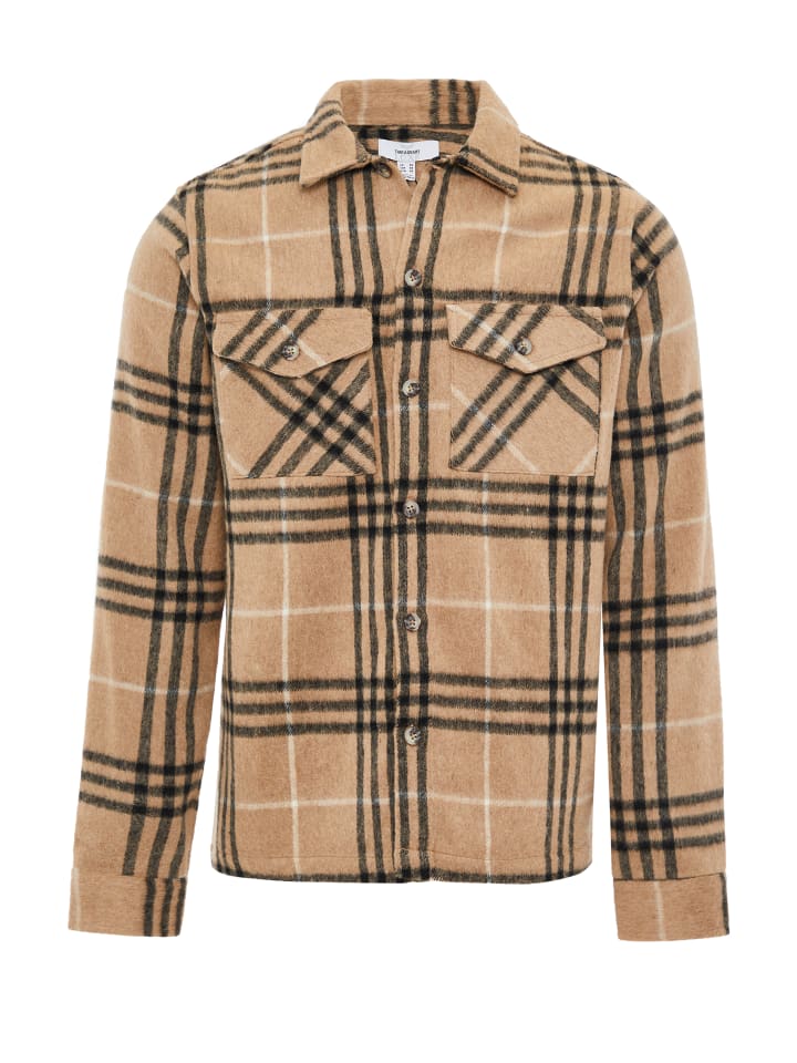 

Рубашка Threadbare, цвет nickel_check