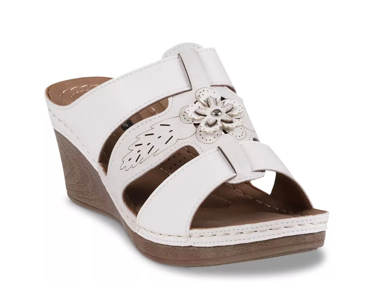 Весенние босоножки на платформе Good Choice, White