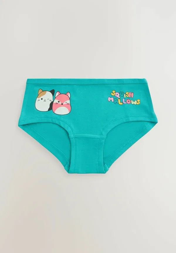 Трусы Next, Regular fit squishmallow hipsters 5 pack, фиолетовый, зеленый — фото 2