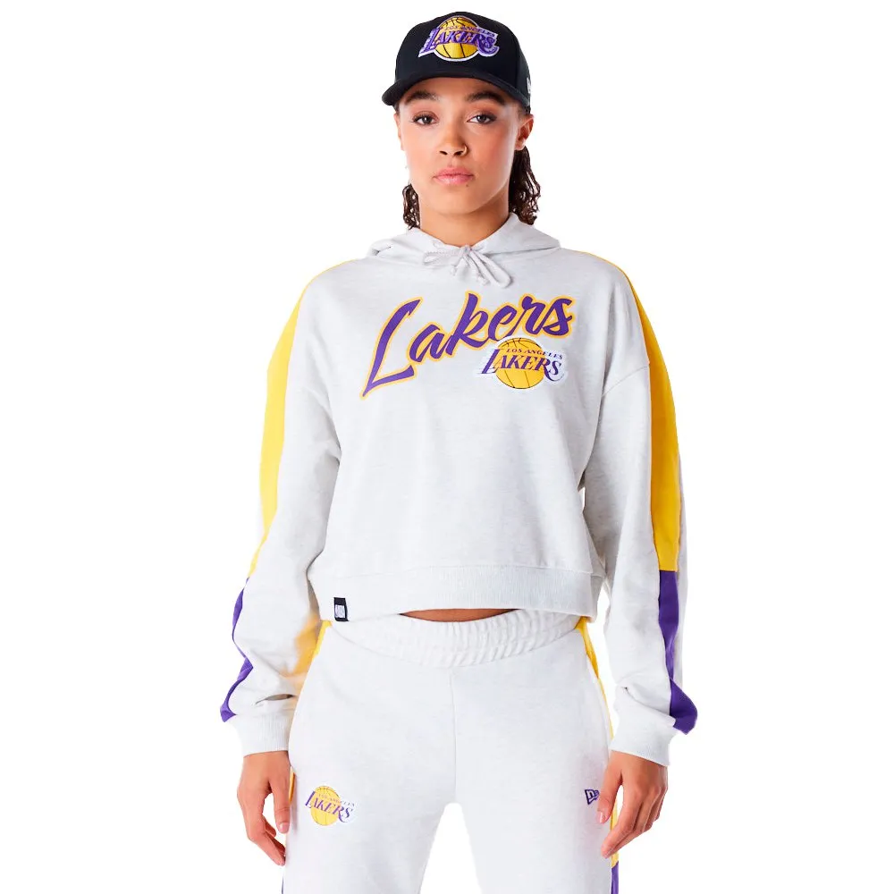 

Худи New Era NBA Colour Block Los Angeles Lakers, белый