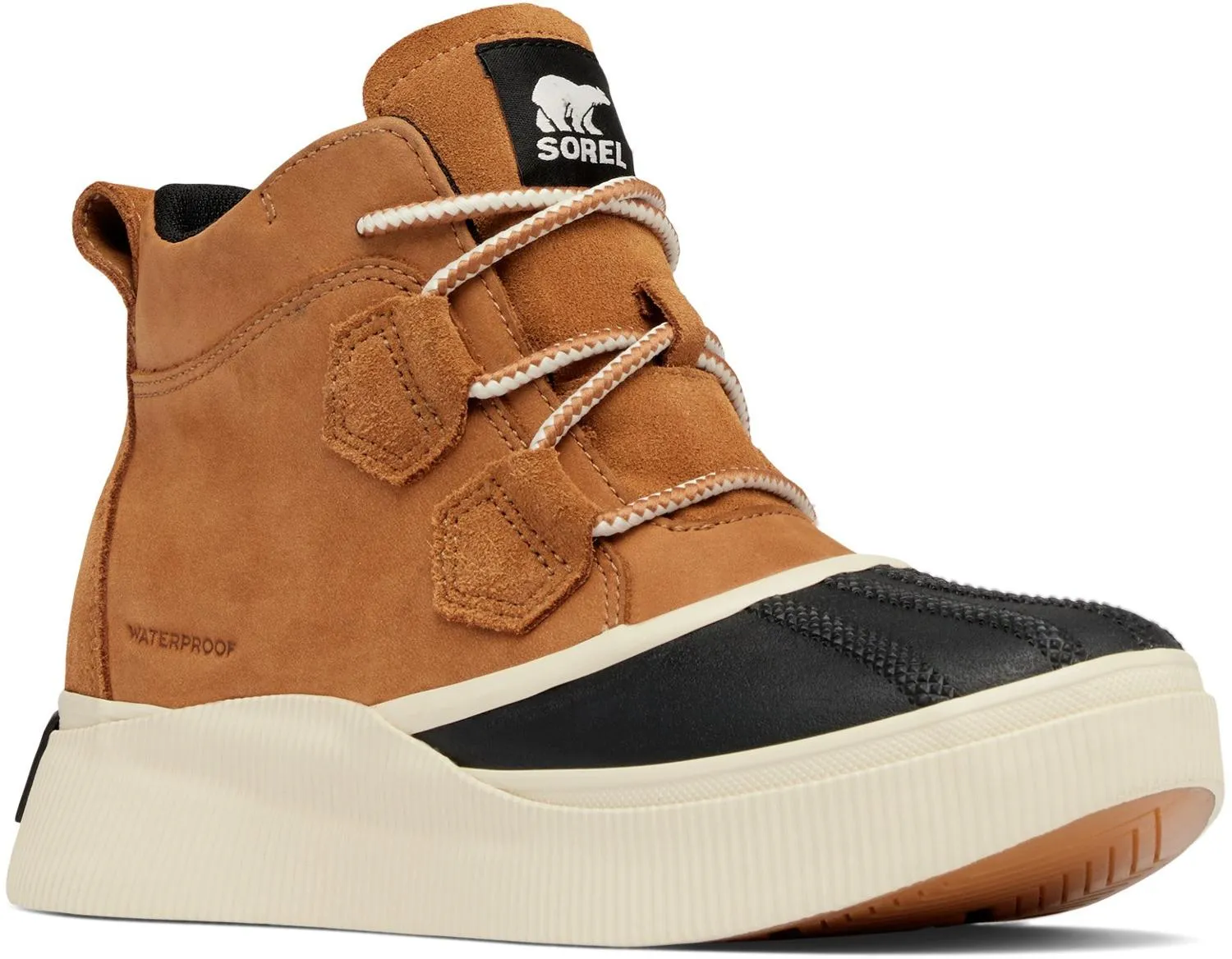 Ботинки женские Sorel Out N About IV Classic водонепроницаемые на толстой подошве, коричнево-черный — фото 3