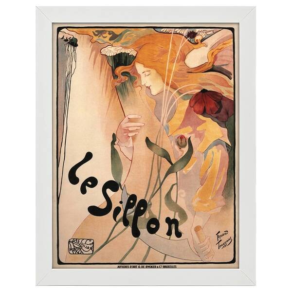

Рамка для фотографий LegendArte Poster Le Sillon, белый