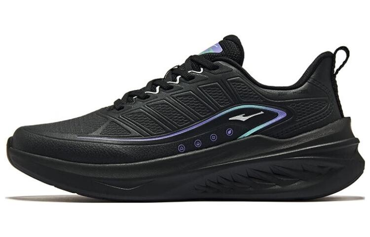 

Кроссовки мужские низкие Positive Black/Signal Purple Erke, Черный, Кроссовки мужские низкие Positive Black/Signal Purple Erke