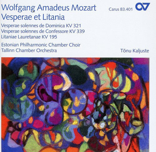 

CD диск Mozart / Urb / Moor / Kogermann / Turi / Kalijuste: Vesperae Solennes de Dominica