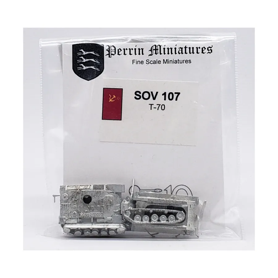 

Т-70, WWII Miniatures - USSR (10mm) (Perrin Miniatures)