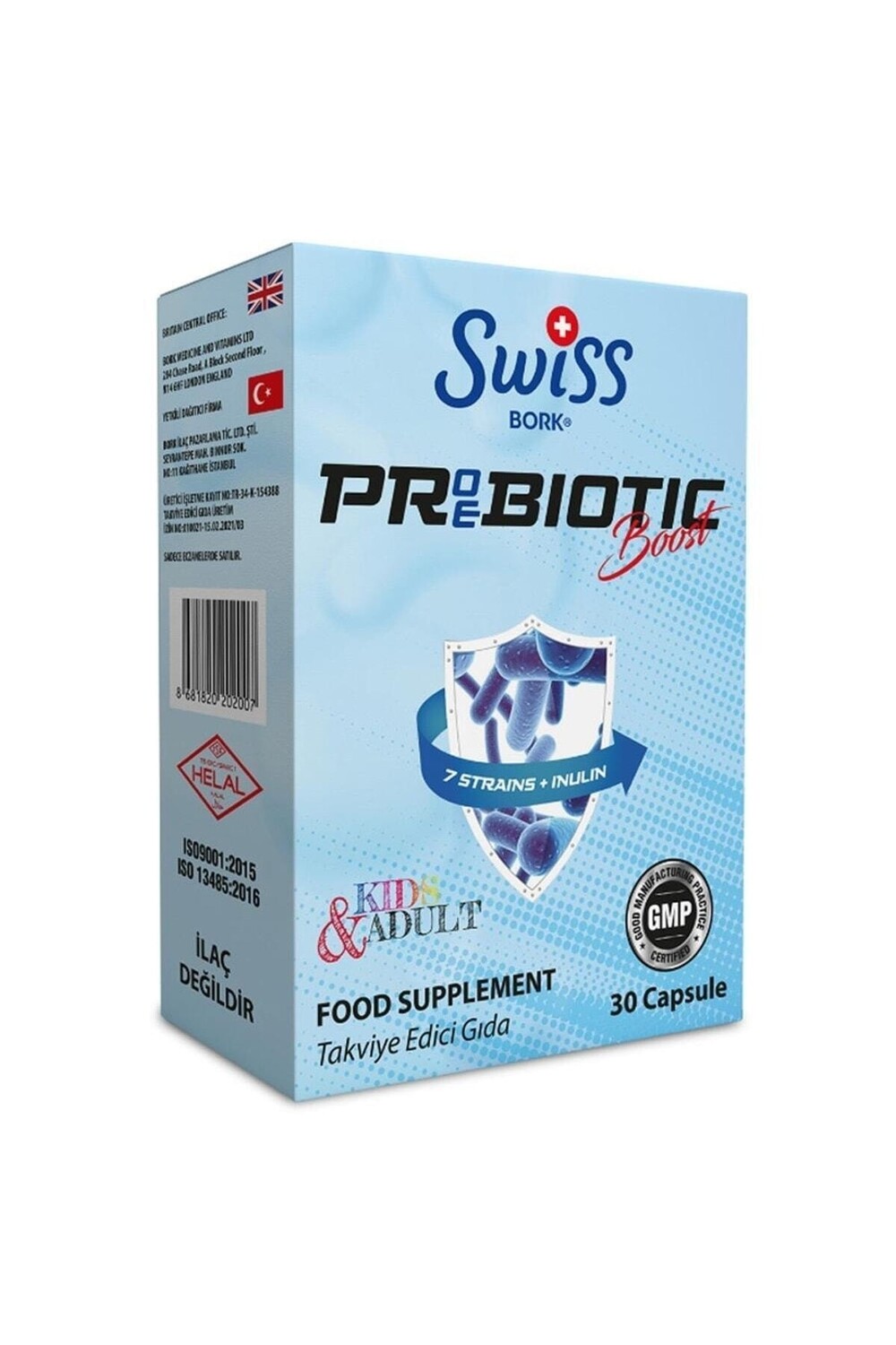 

SWISS Proebiotic Boost 30 капсул | Ребенок и взрослый