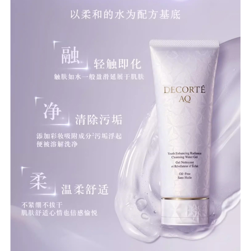 Daike revitalizing and smooth lotion gel очищающее средство с увлажнением 175g DECORTE — фото 3