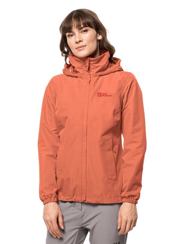 

Куртка Jack Wolfskin STORMY POINT 2L JKT W, розовый