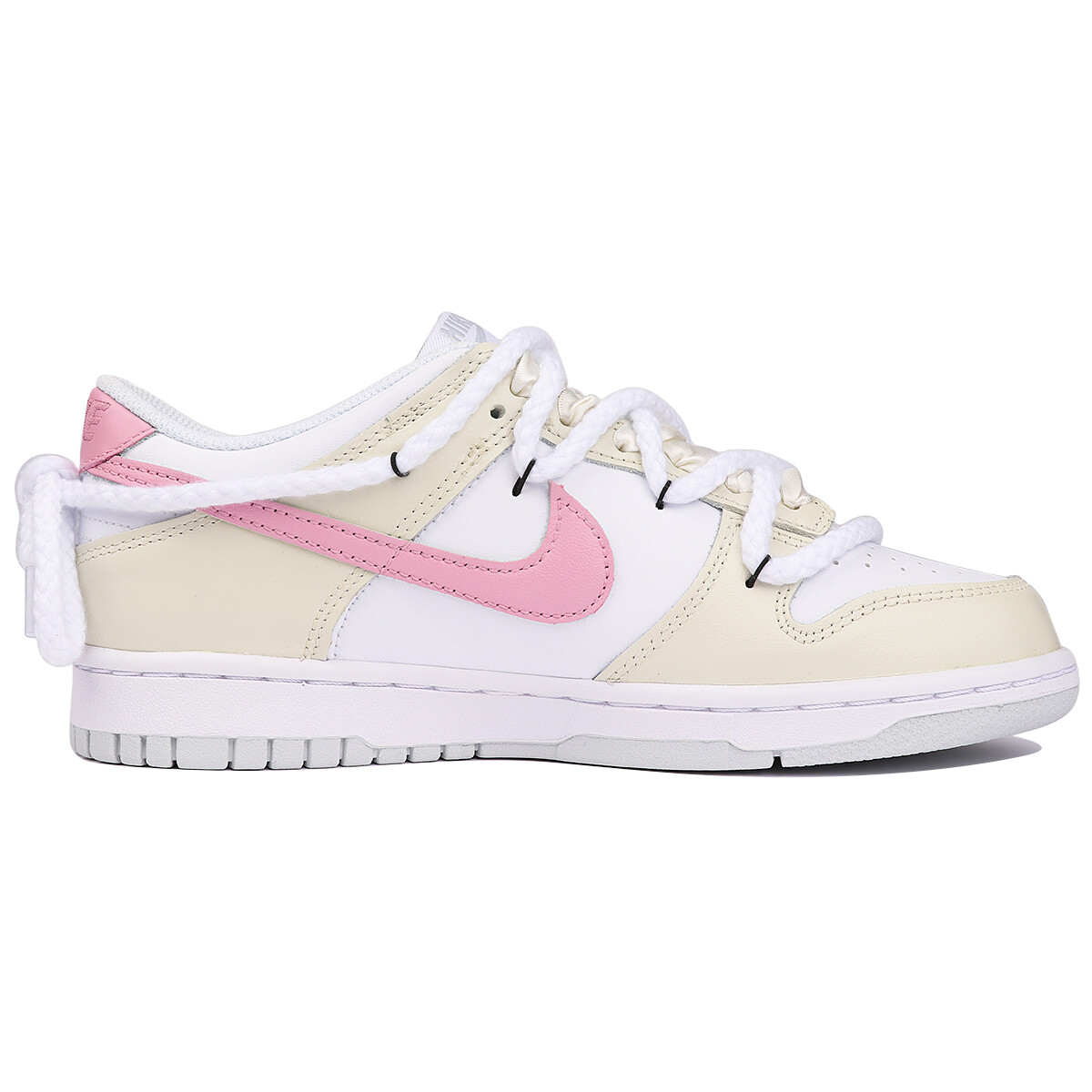 

Женские кроссовки для скейтбординга Nike Dunk, Rice Noodles White