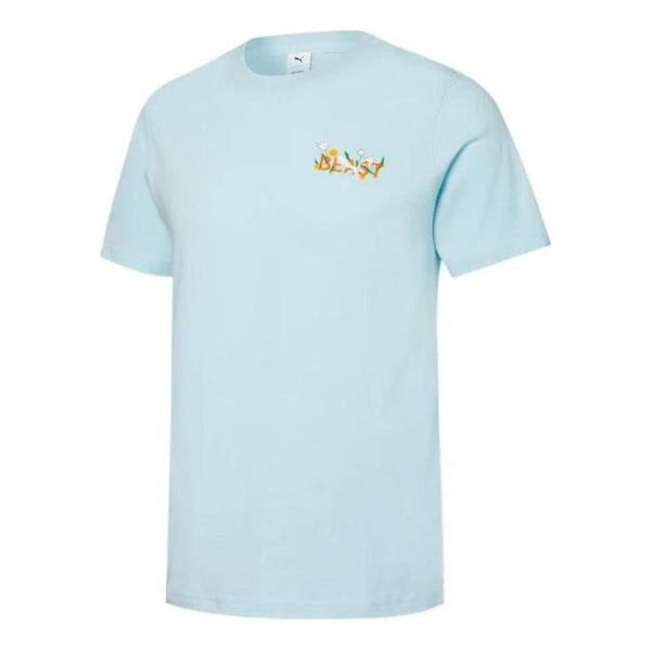 

Футболка x the beast t-shirt 'light blue' Puma, голубой
