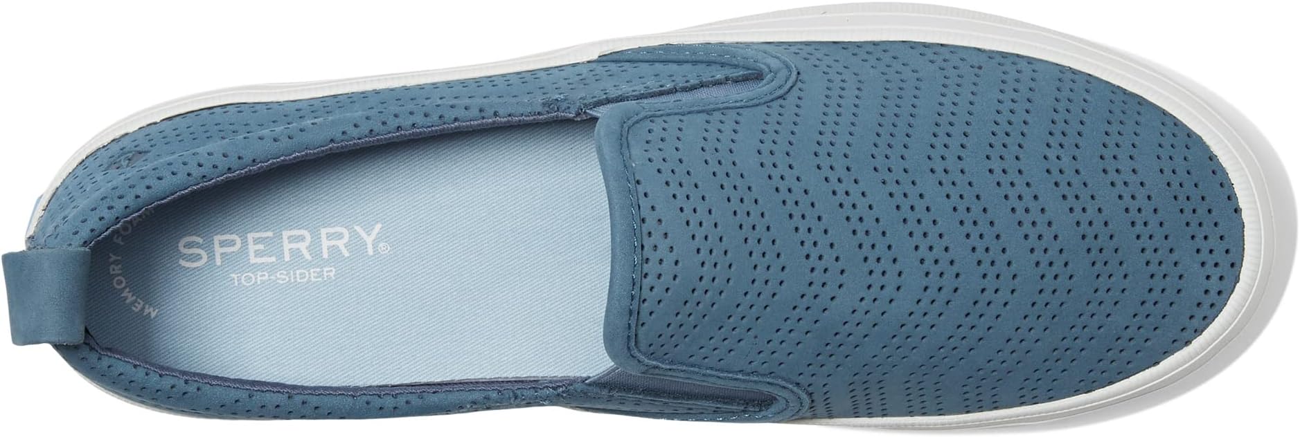 Кроссовки Sperry Crest Slip-On, Blue  1 — фото 2