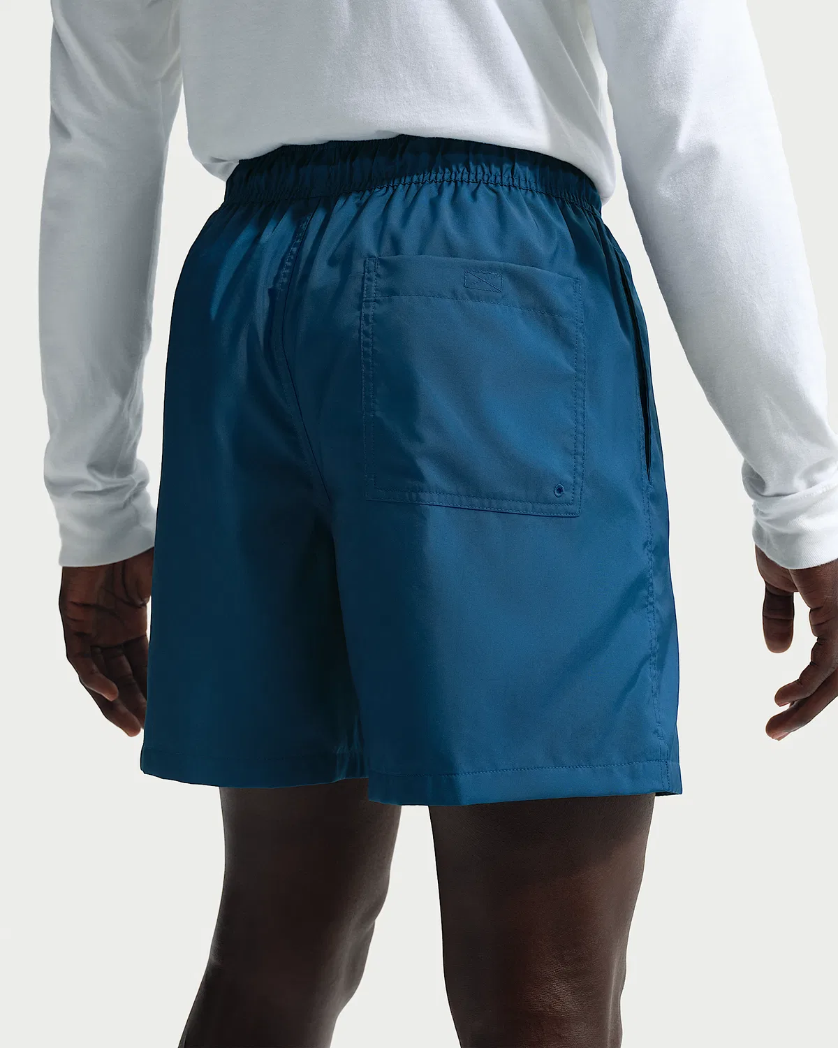 Мужские шорты Nike Club Woven Flow, Court Blue/White — фото 3