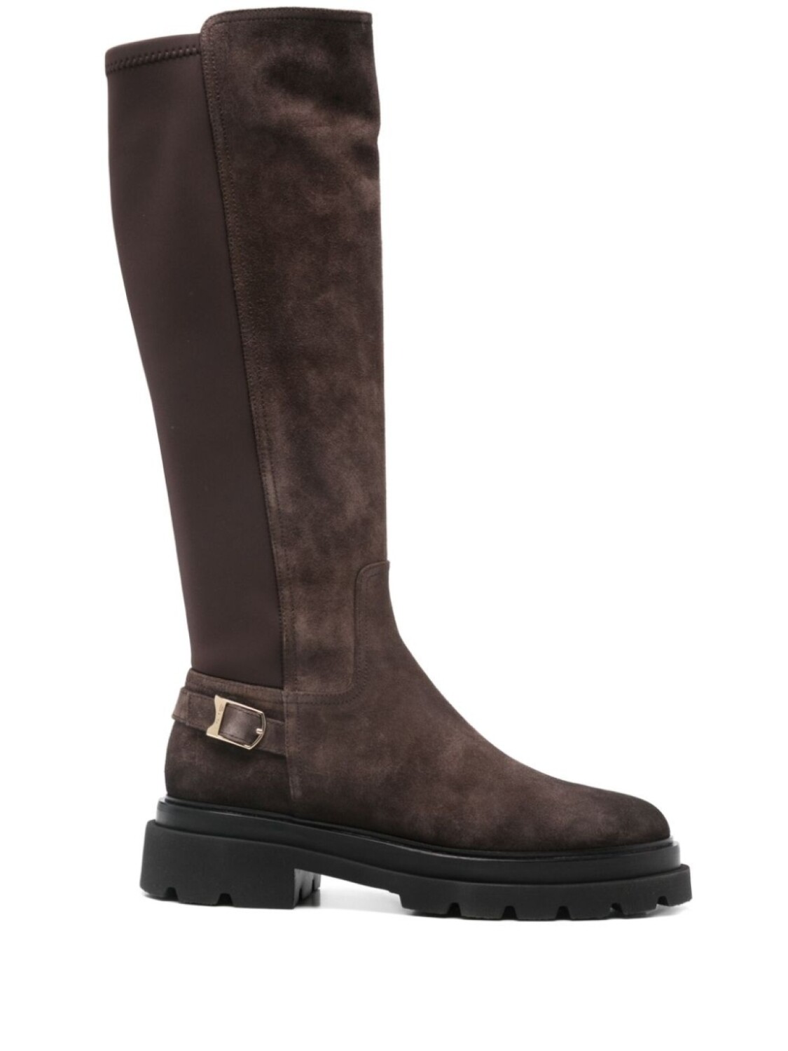 

Замшевые сапоги Santoni, коричневый