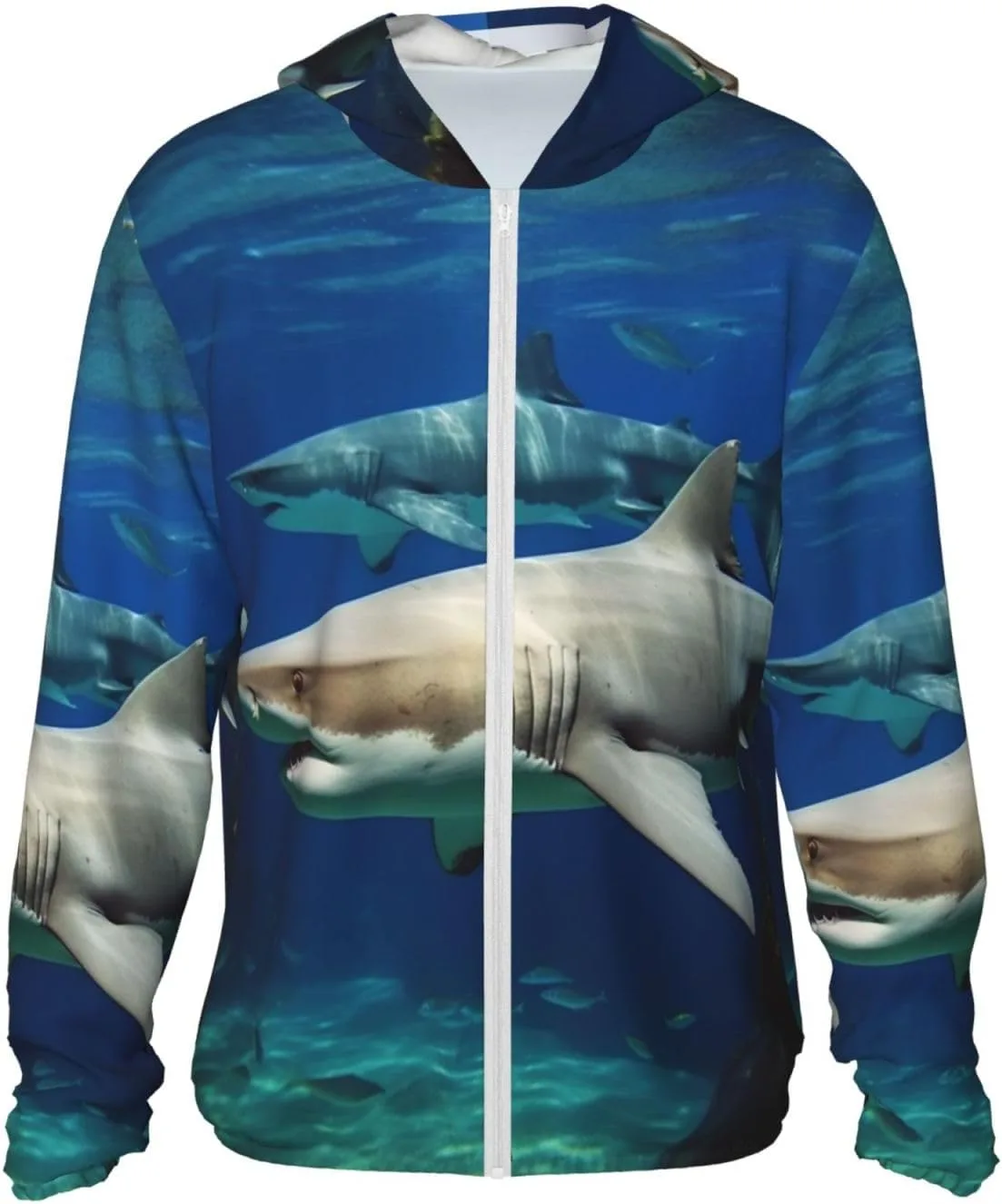 

Мужская солнцезащитная толстовка UPF 50+ Two White Sharks DWVTSLH