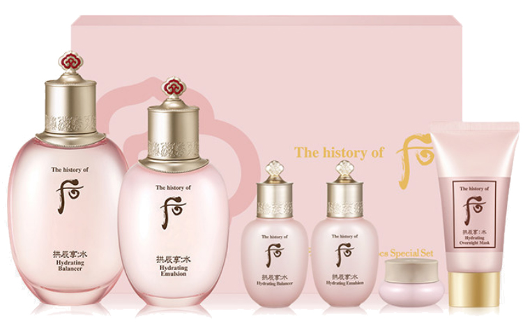 Набор косметики The History of Whoo Gongjinhyang: Soo Vital Hydrating Special Set, 6 средств — фото 3