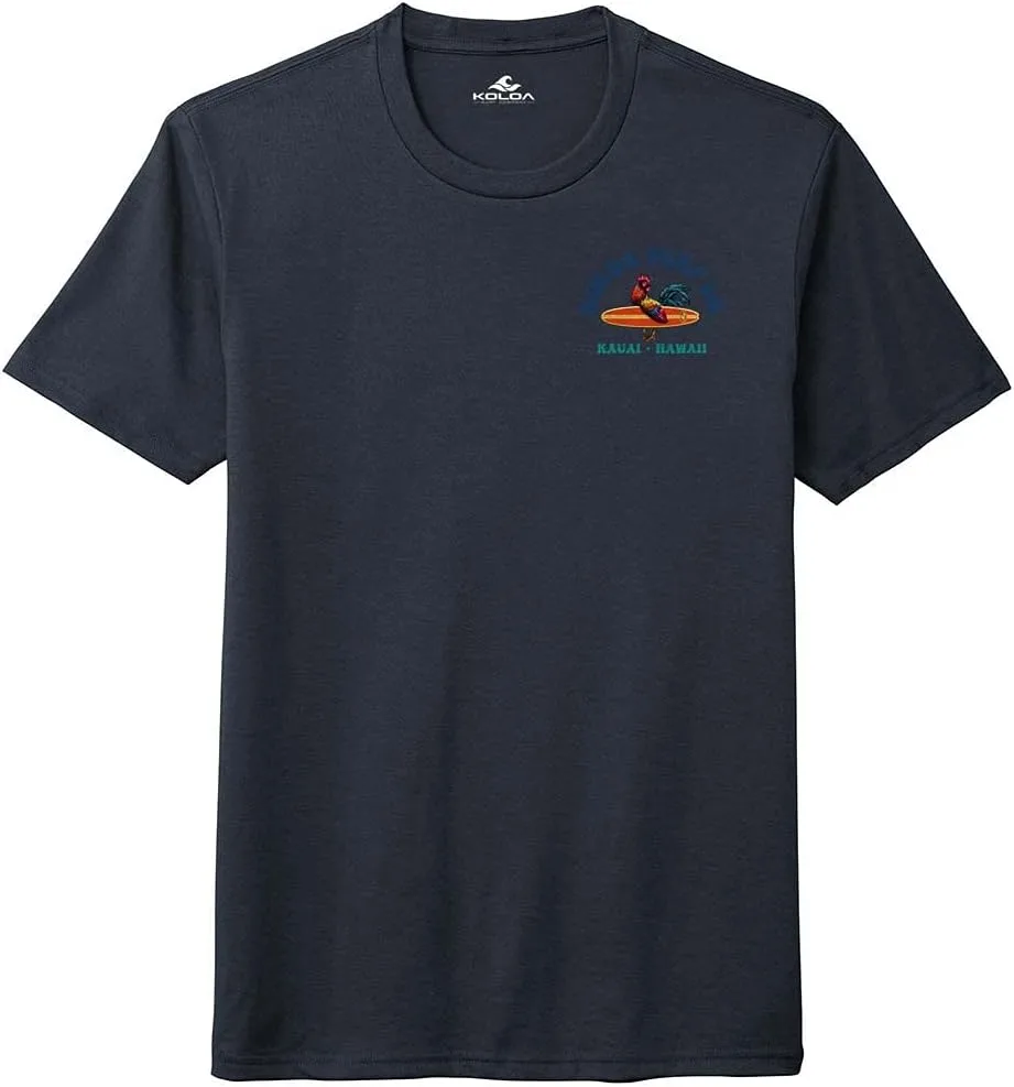 

Футболка Koloa Surf с принтом Cocky Surfer, Tri-Blend-4XL Koloa Surf Company