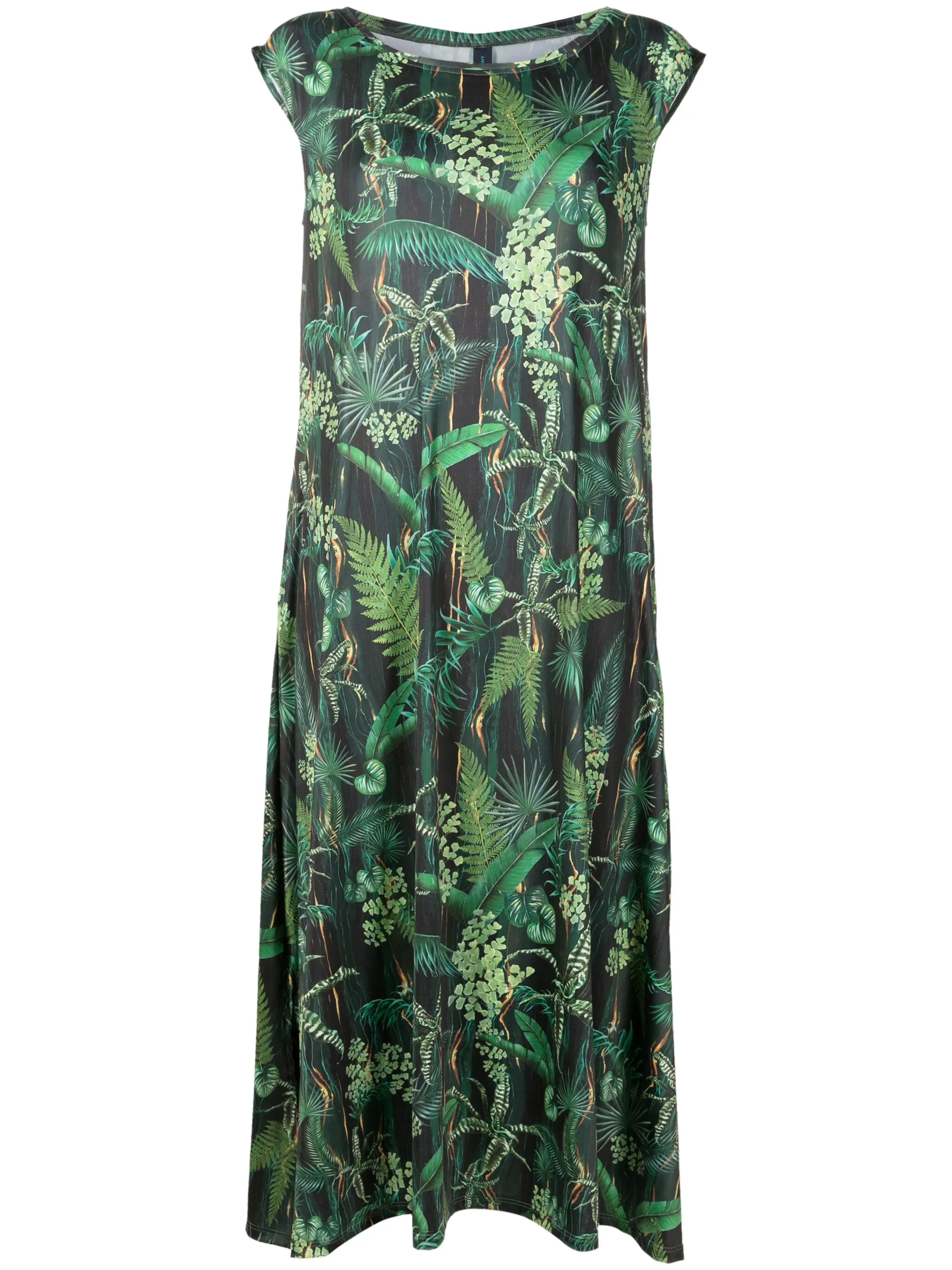 

Платье миди Tie с принтом Lygia & Nanny, зеленый