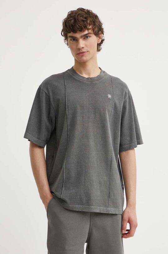 

Хлопковая футболка G-Star Raw, серый