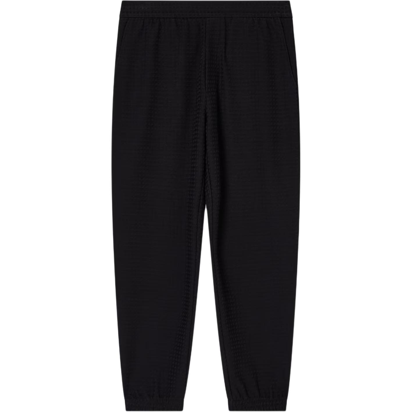 

Брюки с высокой талией суженные EMPORIO ARMANI, черный