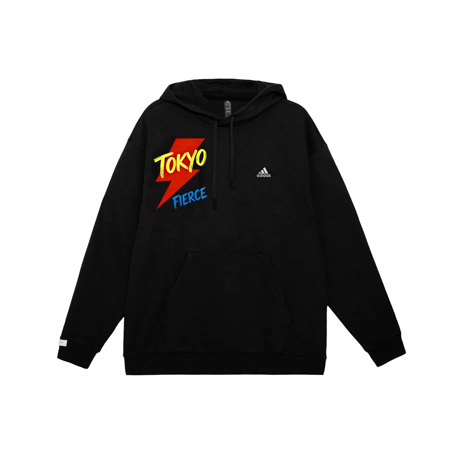 Свитшот с капюшоном Adidas Black
