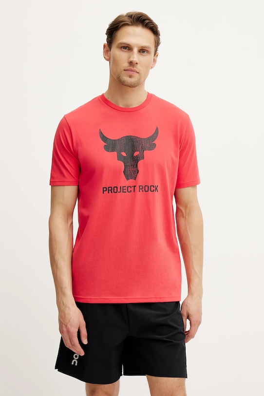 

Футболка Project Rock для тренировок Under Armour, красный