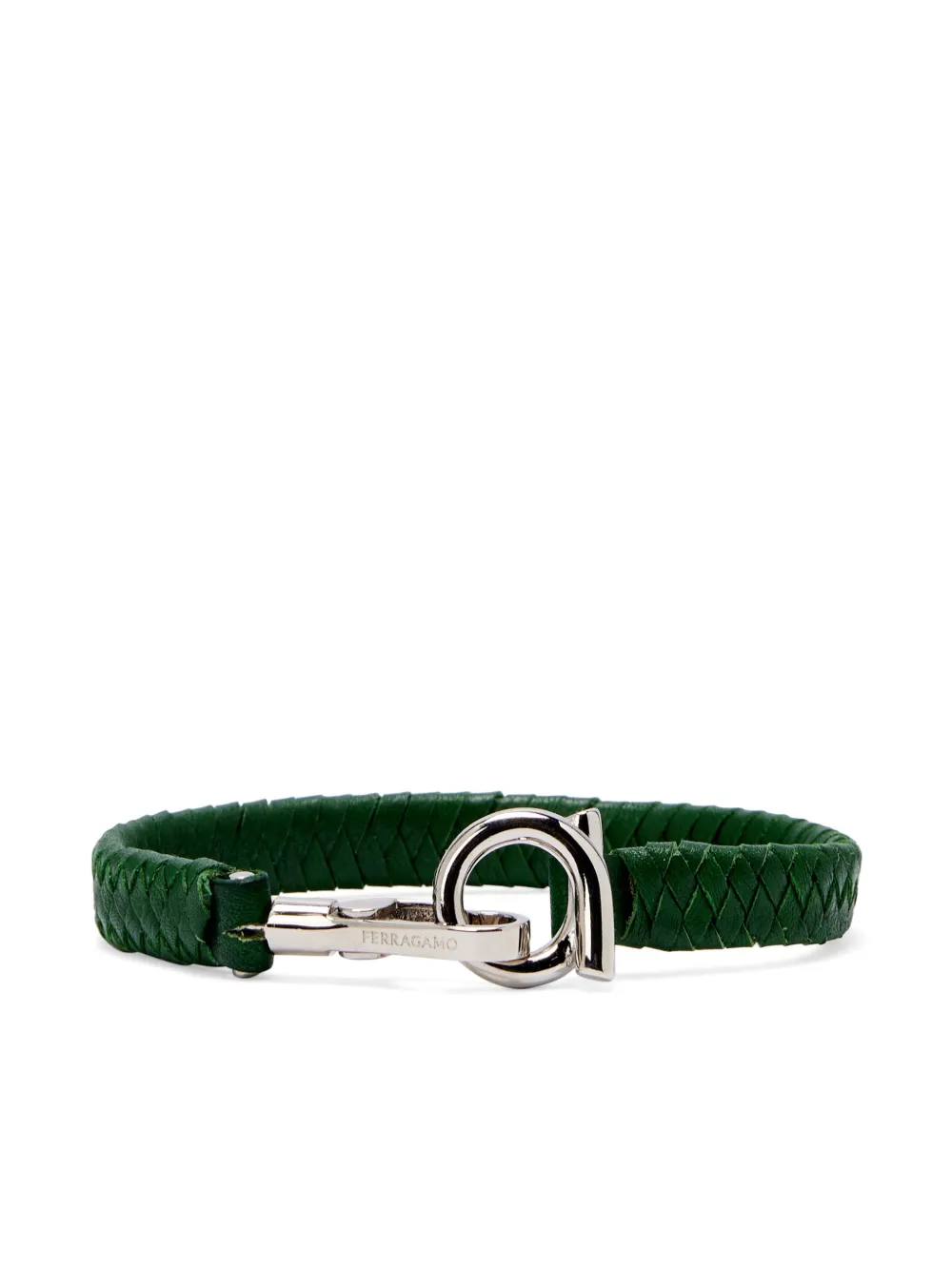 

Браслет с гравировкой Ferragamo, серебяный