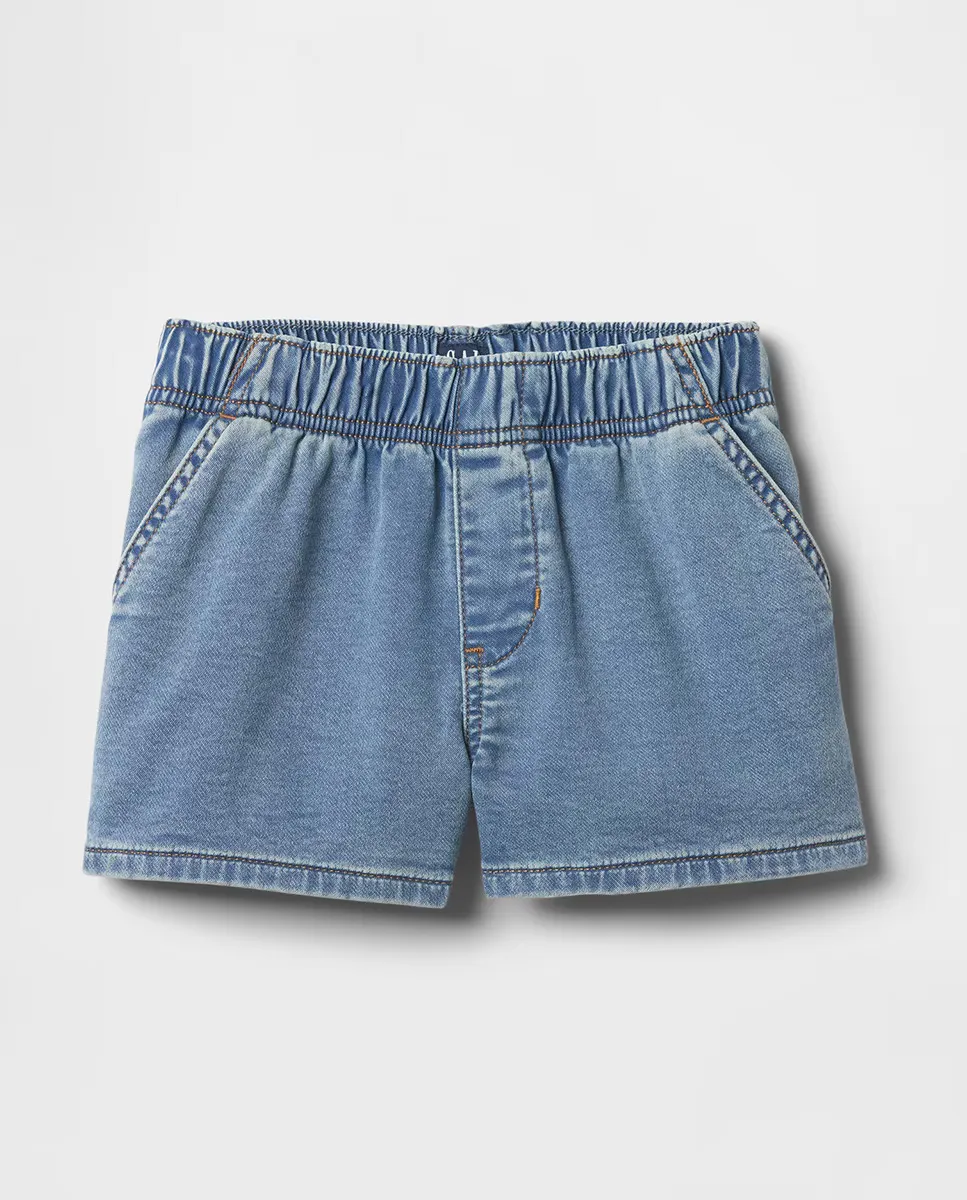 

Джинсовые шорты для девочек Gap, синий