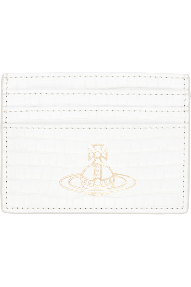 

Плоский держатель для карт Vivienne Westwood, белый