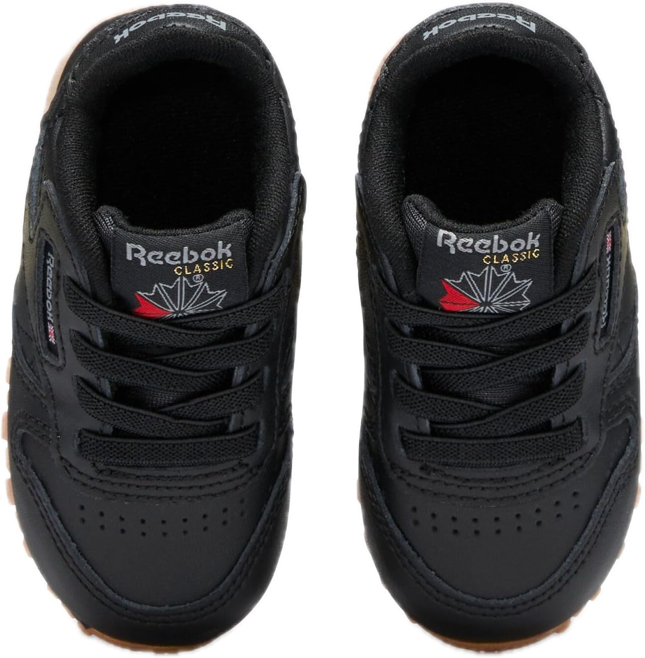 Кроссовки Reebok Classic Leather для детей и подростков, черный — фото 3