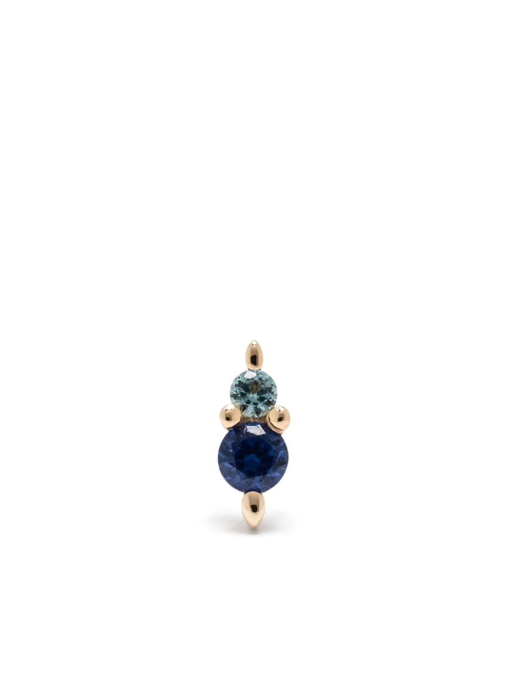 

Серьга Gloomy Daze Piercing из 14-каратного желтого золота Maria Black, золотой