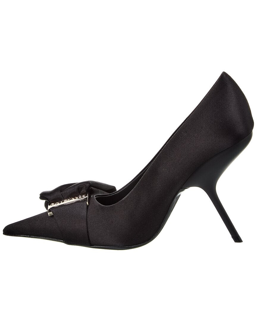 Атласные туфли Ferragamo Erica X5 Salvatore Ferragamo, черный — фото 2