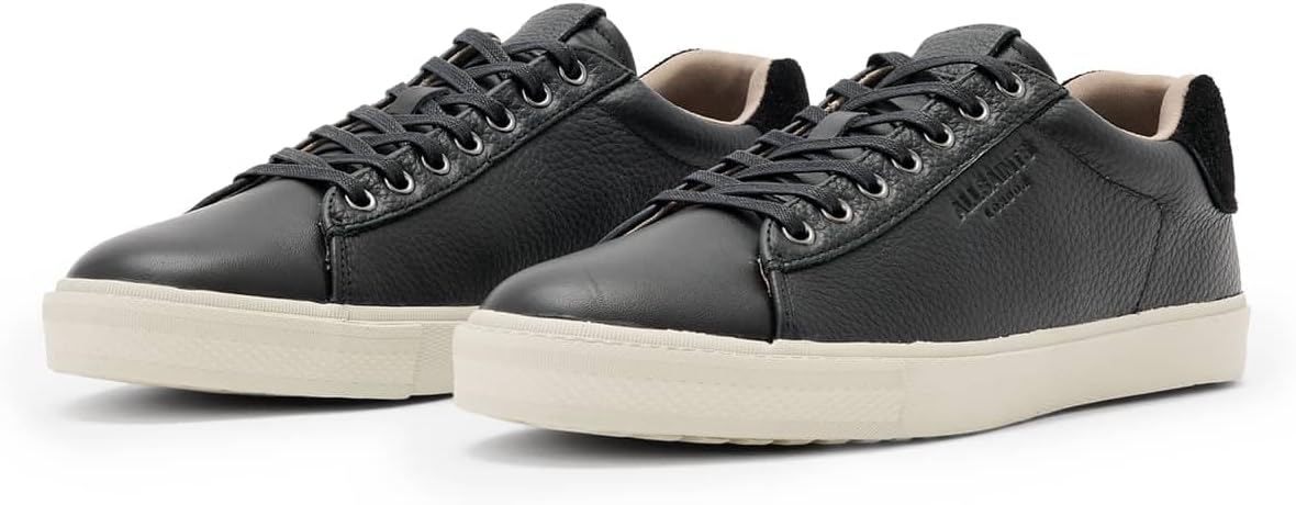 Мужские кроссовки AllSaints Tucker Low Top, черный — фото 2