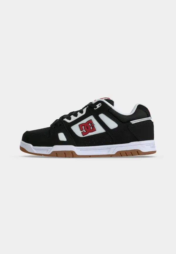 Кроссовки Dc Shoes Stag, черный/белый/красный — фото 2