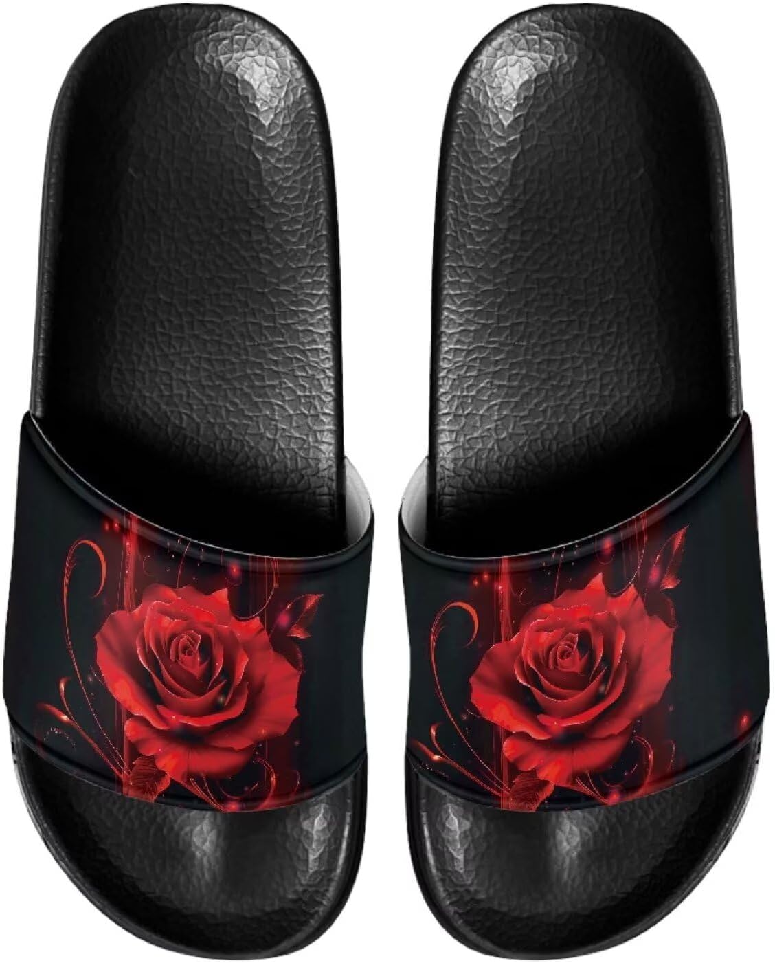 

Милые шлепанцы для женщин, удобные, быстро сохнущие, на плоской подошве, для пляжа и душа Judentidos, красный