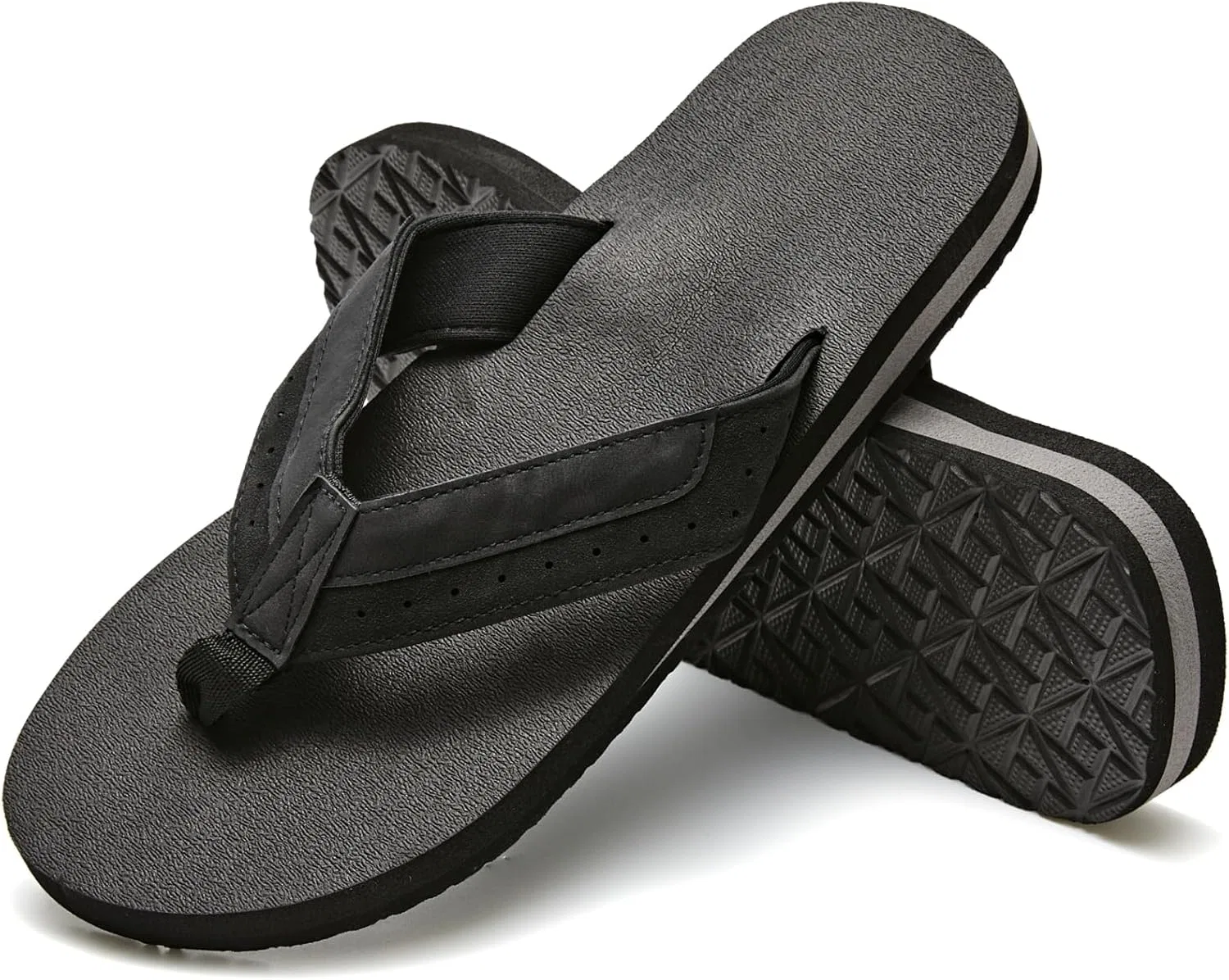 Сланцы мужские с поддержкой стопы, Black MOLITASSE