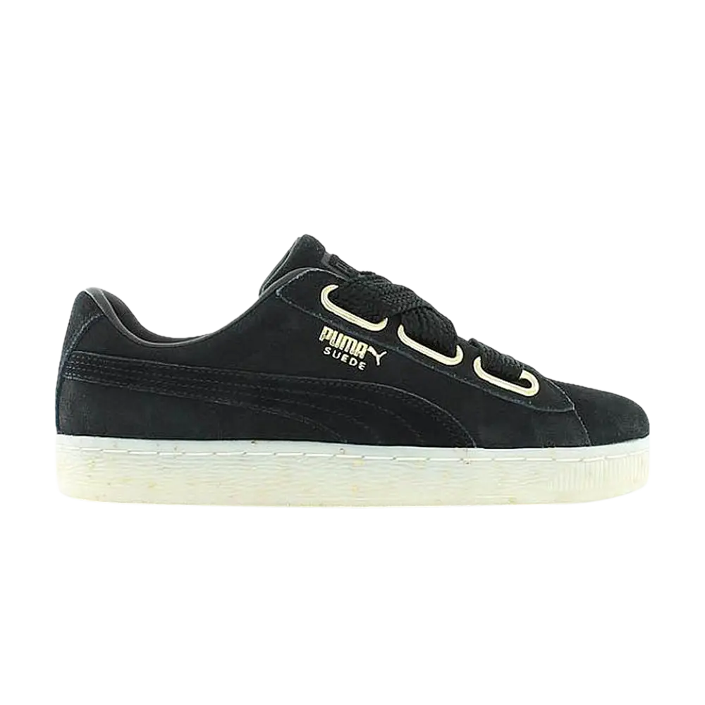 Кроссовки Wmns Suede Heart Puma, черный